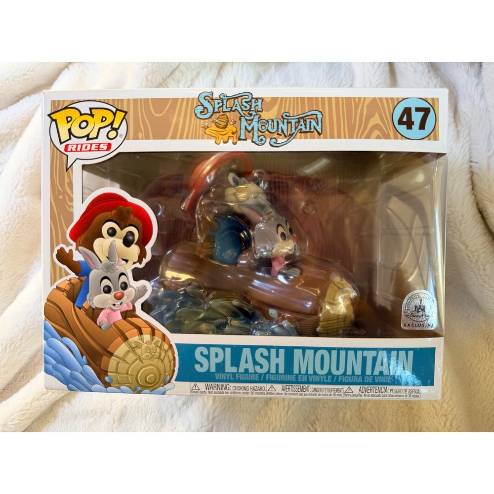 Funko Pop Rides Splash Mountain 47 Disney Parks Exclusive Brer Rabbit Brer Bear